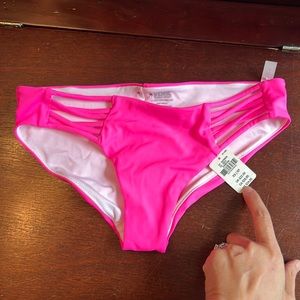 Victoria’s Secret hot pink bottom bikini size XS with tag